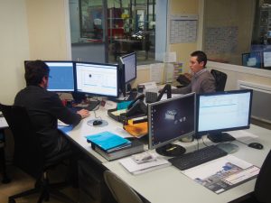 Pas moins de trois postes CFAO sont nécessaires pour assurer les demandes des clients