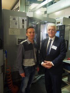 Franck Lisle (Sodapem) et Philippe David (Renishaw)