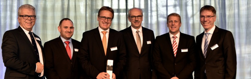 Stephan Fuchs avec le prix « ZF Global Supplier Award »
