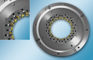Fraiseuse annulaire, diamètre 230 mm, pour vilebrequins de moteur monocylindres destinés aux groupes électrogènes