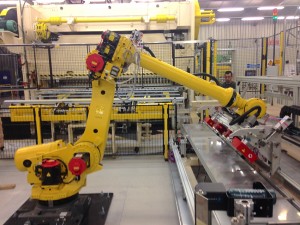 Installée en avril 2015, la machine est capable d’absorber huit gammes de produits