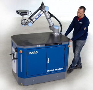 Le Faro Factory Robo-Imager Mobile permet d’automatiser l’inspection et la vérification de pièces en environnement de production