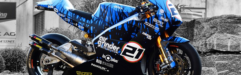 Big Kaiser est partenaire technologique officiel du fabricant de motos suisse Suter Racing