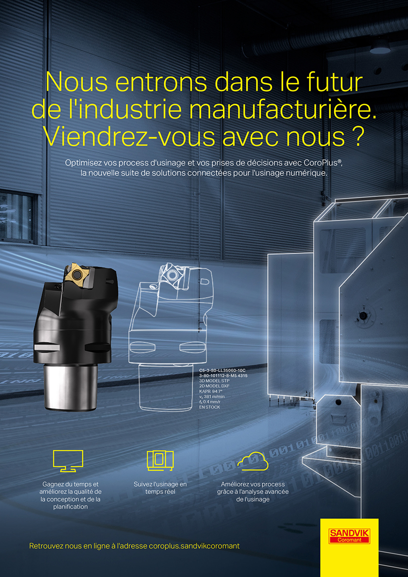 SANDVIK COROMANT Nous entrons dans le futur de l’industrie
