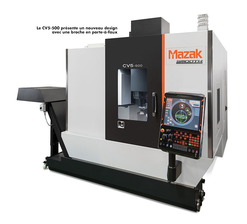 Mazak lance une nouvelle machine 5 axes simultanés Equip'Prod