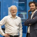 Présidé par Romain de Tellier (à droite), sous la direction générale de Jean-Claude Raoul, Arc Industries Group est passé de 25 à 33 salariés © JM Blache