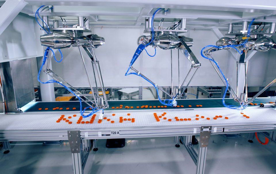 Gamme KR Delta de Kuka en action