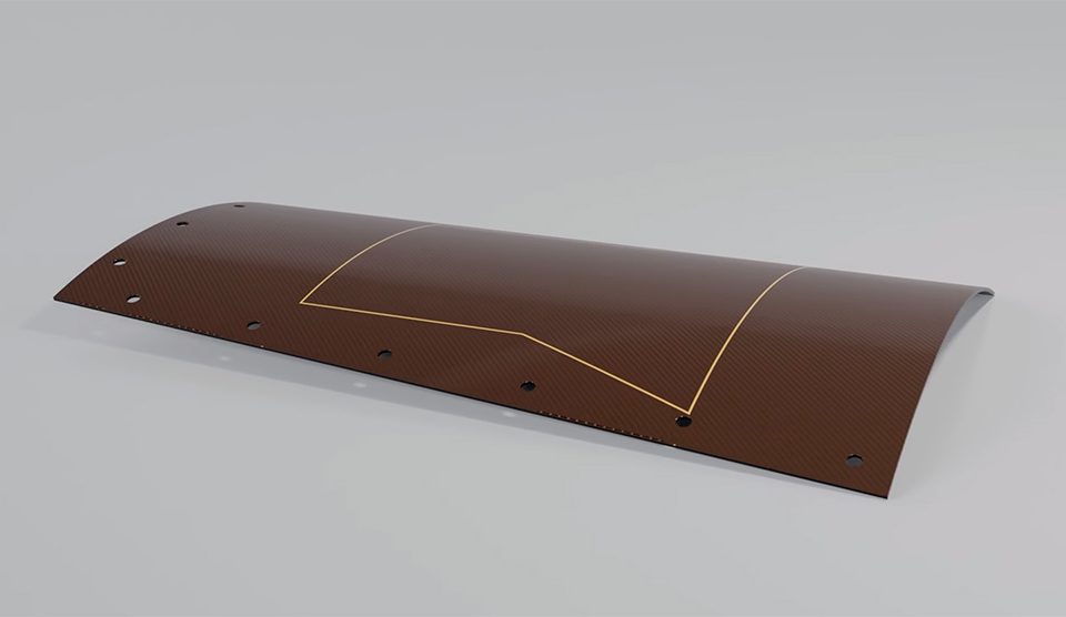 Recycling-Airbus-A380-carbon-fiber-reinforced-thermoplastic-composite-secondary-structure-for-A320